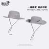 Children's Hat Summer Breathable Sunscreen Hat Solid Color Large Brim Bucket Hat Boys and Girls Outdoor Travel Sun Hat