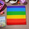 Zabawka Sensoryczna Square 30X30 Rainbow