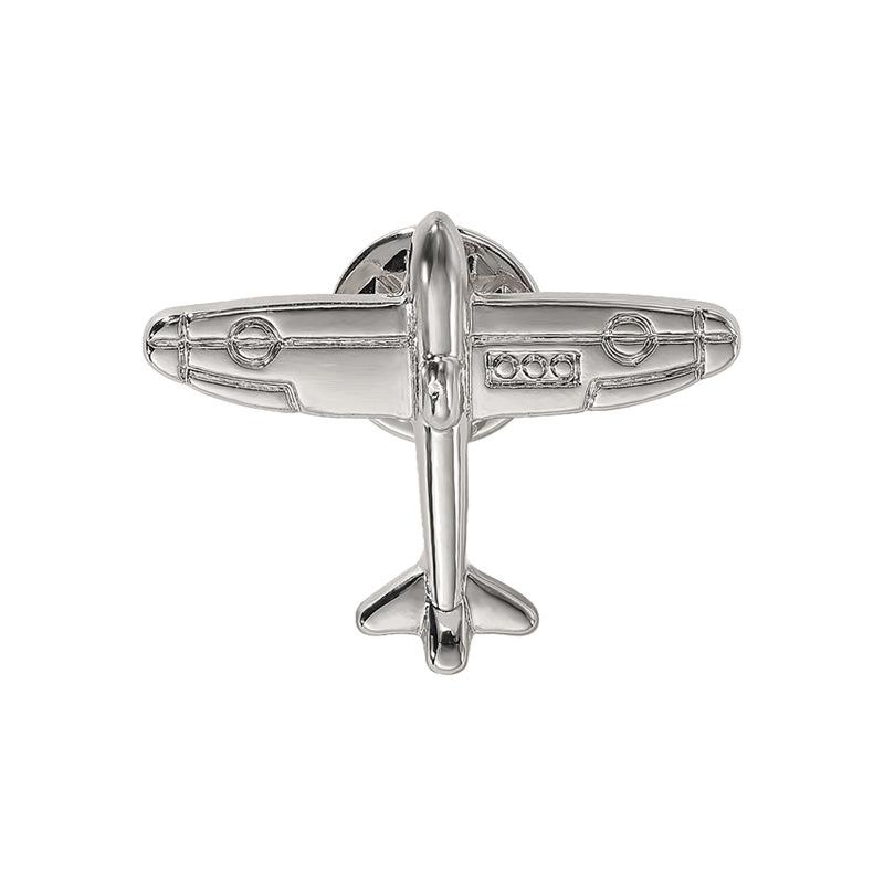 Simple Mini Airplane Brooch Pricked Horse Pin Badge Suit Shirt Accessory