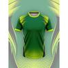 Stripe Design  Football Jersey T Shirt For  Short Sleeve Sports Training Top Quick Dry Soccer Uniform Style Summer Outdoor