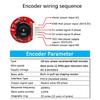 JGA25-370 High Torque DC Motor with Encoder Speed Code Disc 6V 12V 24V 370B Strong Moment