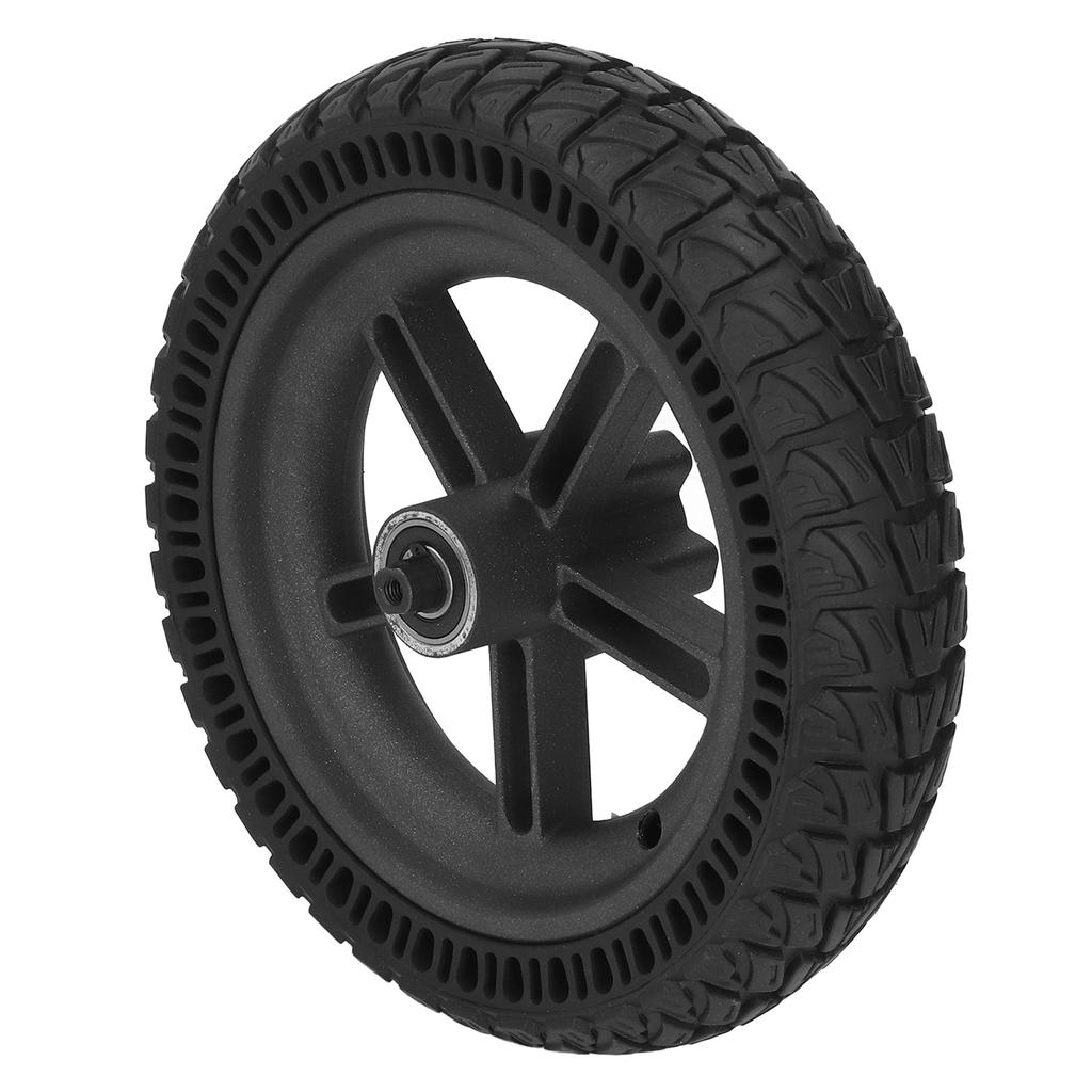 Electric Scooter Rear Wheel 9 Inches Scooter Solid Tire Wheel Hub Set for Xiaomi M365 1s Lite