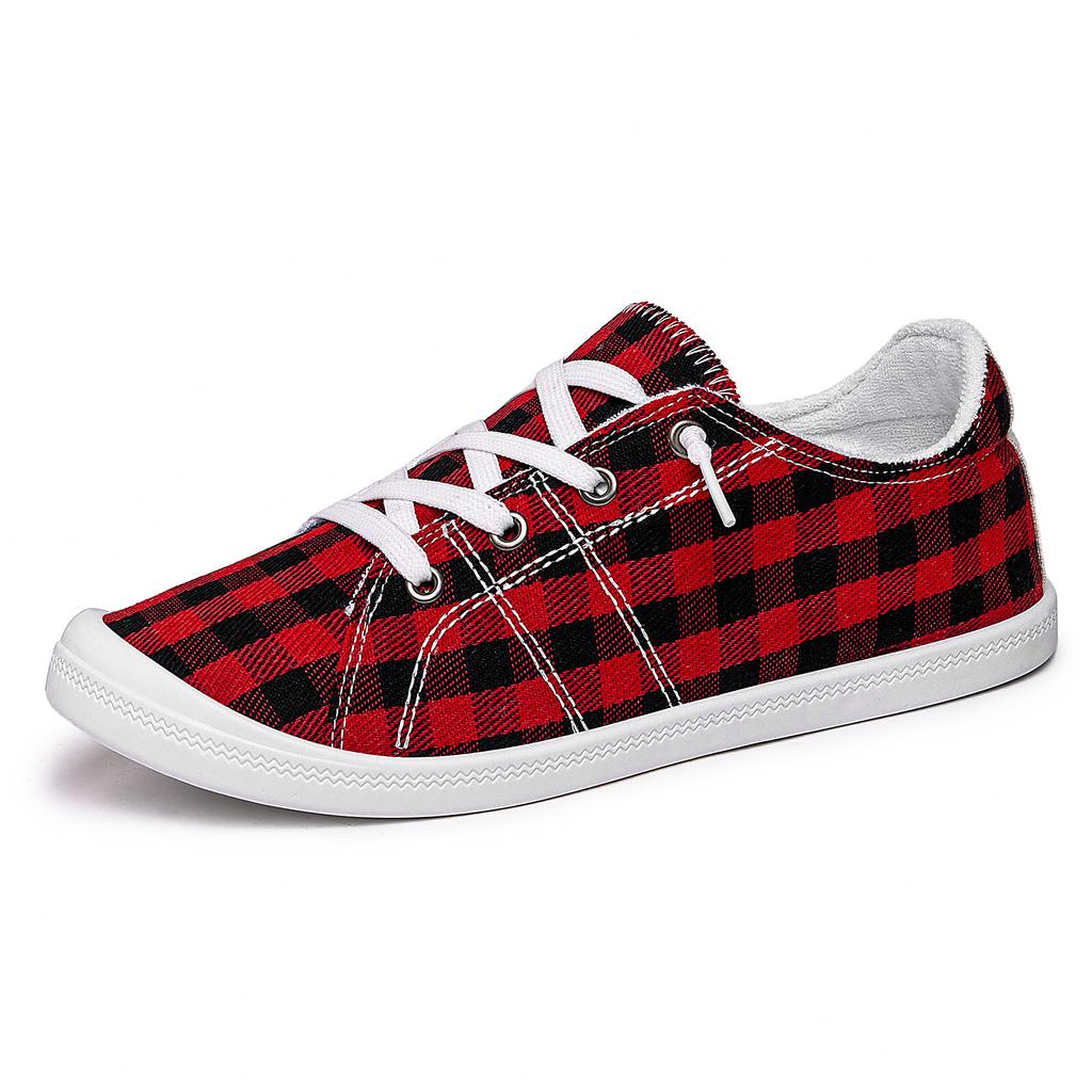 Large Size Sports Shoes, Spring Lightweight Shoes, Soft-soled Flat-heeled Casual Shoes, Outdoor Vacation Walking Shoes