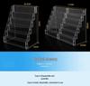 Acrylic Book Display Stand Office Storage Rack for Newspapers and Magazines