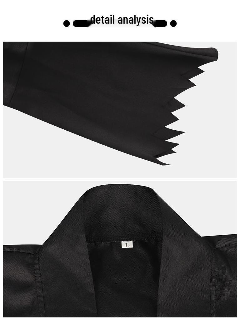 Hunter Demon Shaka Boys Cosplay Outfit - Qin Yu & Abby Black Stage Costume