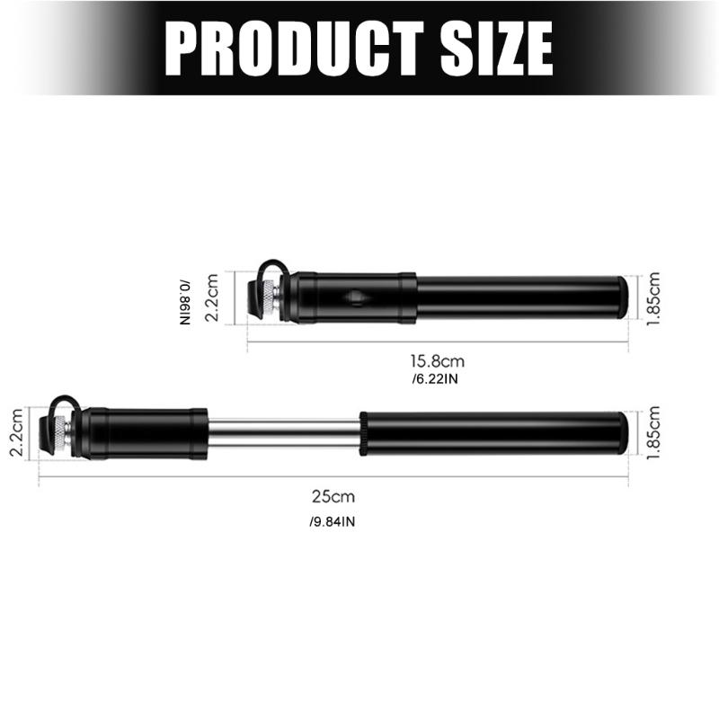 Bicycles Pumps with Standard Bicycles Valves Bike Tyre Pumps Cycling Tyre Pumps Inflator for Car Tyre, Mountain Bikes