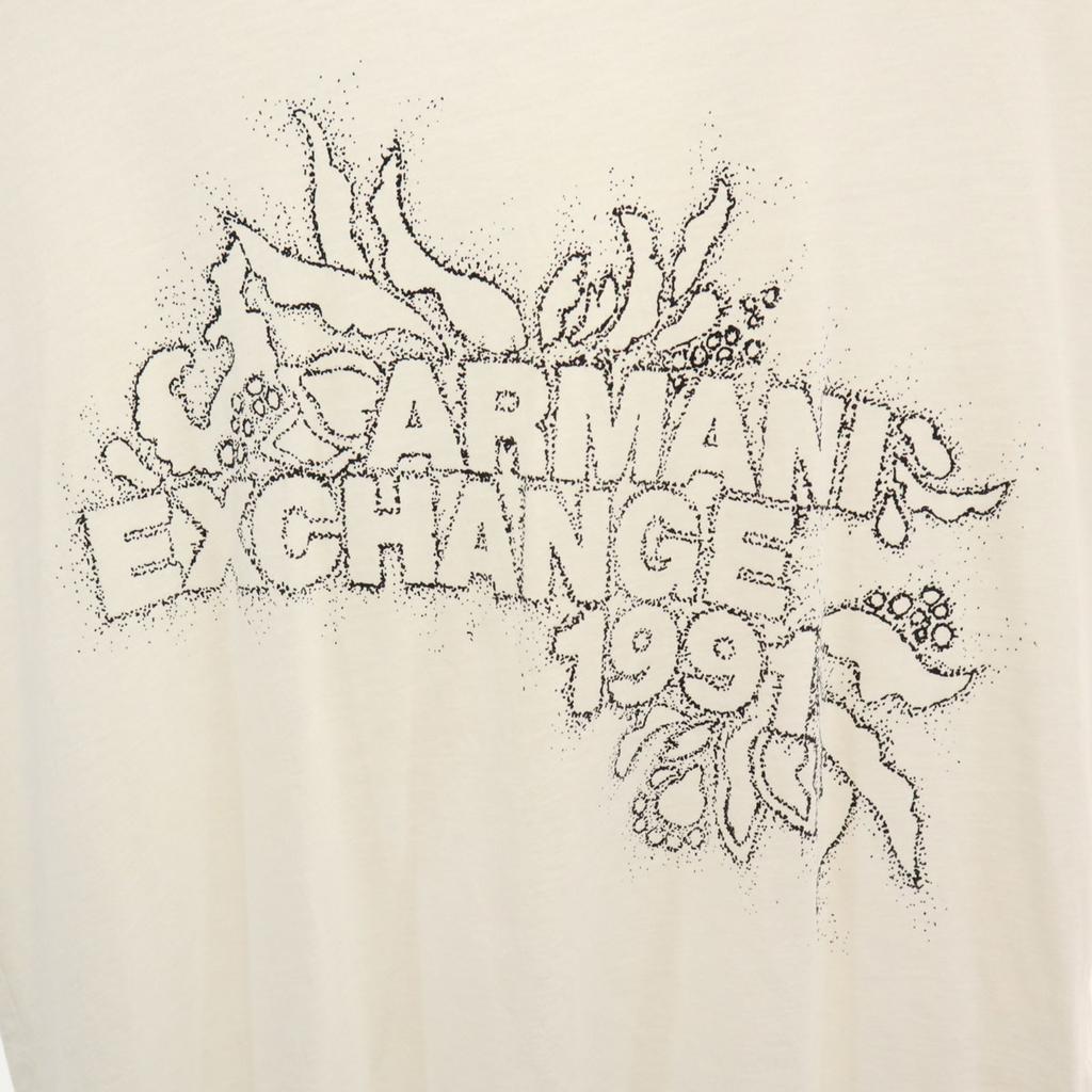 Armani Exchange Short Sleeve T-shirt M White Men's Used