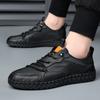 Trendy Men's Casual Leather Shoes Minimalist and Versatile Design Style Daily Office Outdoor Party Comfortable Walking Shoes