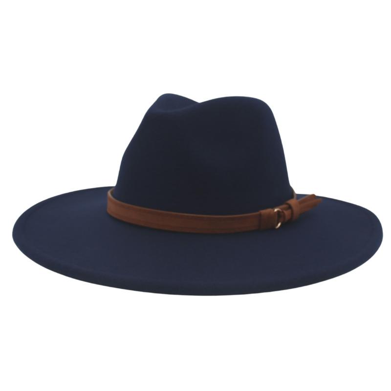 Cashmere Brim Jazz Hat Lady Gentleman Top Hat Party Banquet Coat With Hat