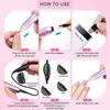 YIKOOLIN Portable Electric Manicure Pedicure Machine Nail Drill Set Acrylic Nail Gel Remover Tools Electric Nail Polishing Machi