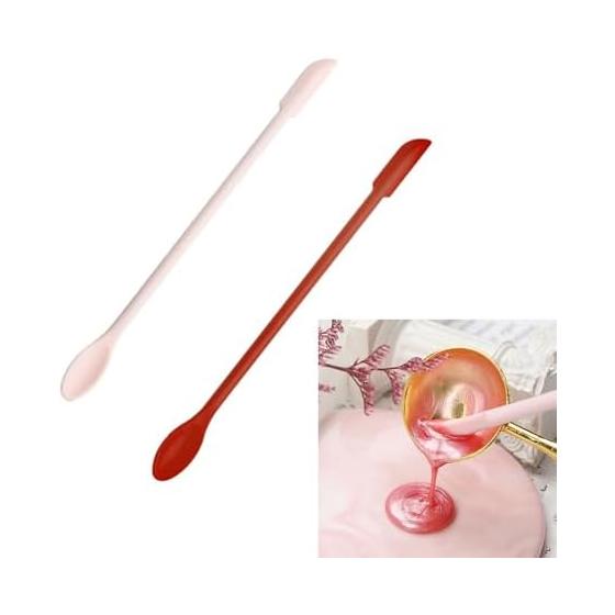 Sealing Stamp Wax Sealing Stamp Spoon Stirring Wax Tool (Set of 2)
