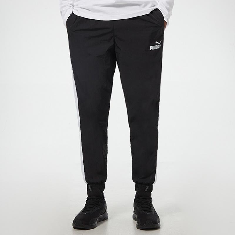 PUMA Contrast Tricot Pants 'Black White' Men's 532560-01