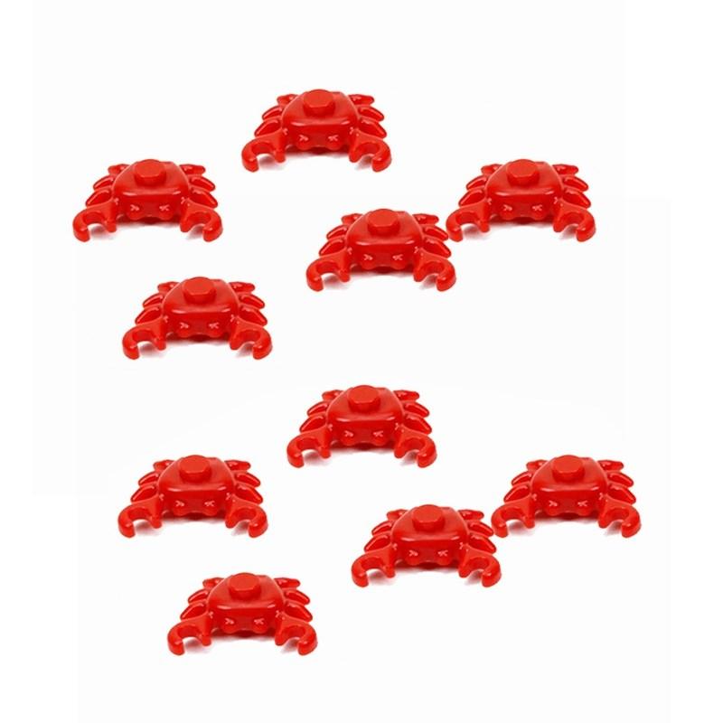 Non-Toxic Moc Sea Seabed Creatures Coral Seaweed Shell Fish Shrimp Crab Aquarium For 31122 Building Blocks Toys For Children Gifts