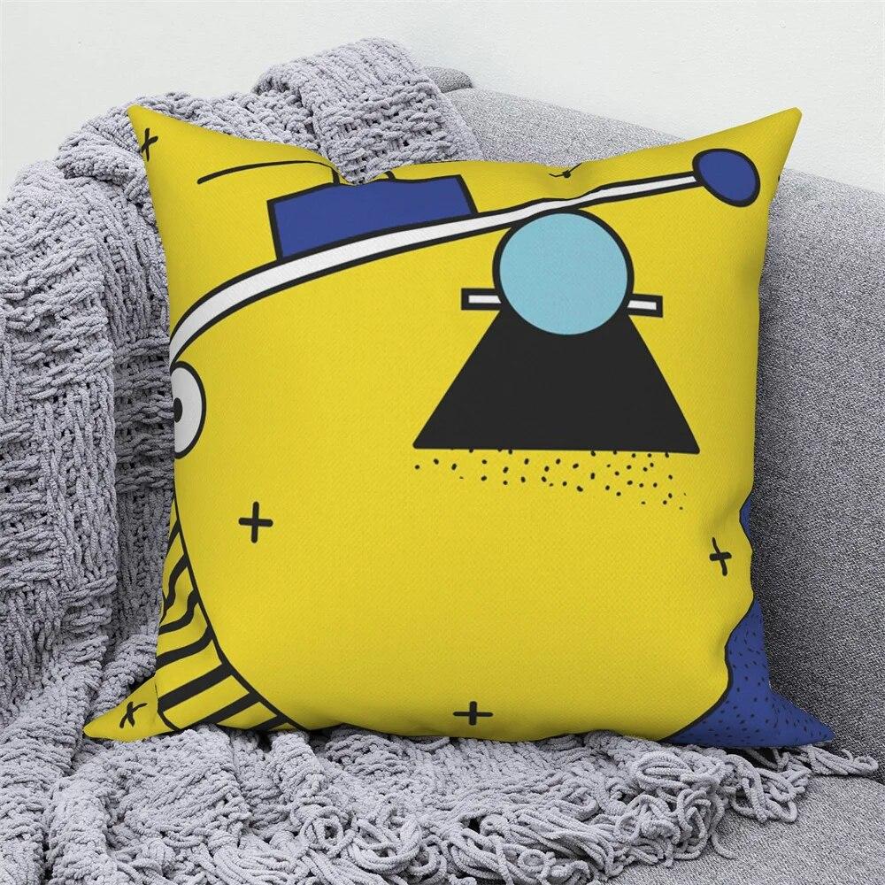 Față de pernă nordică Home Canapea Husă de pernă decorativă, geometrică, colorată