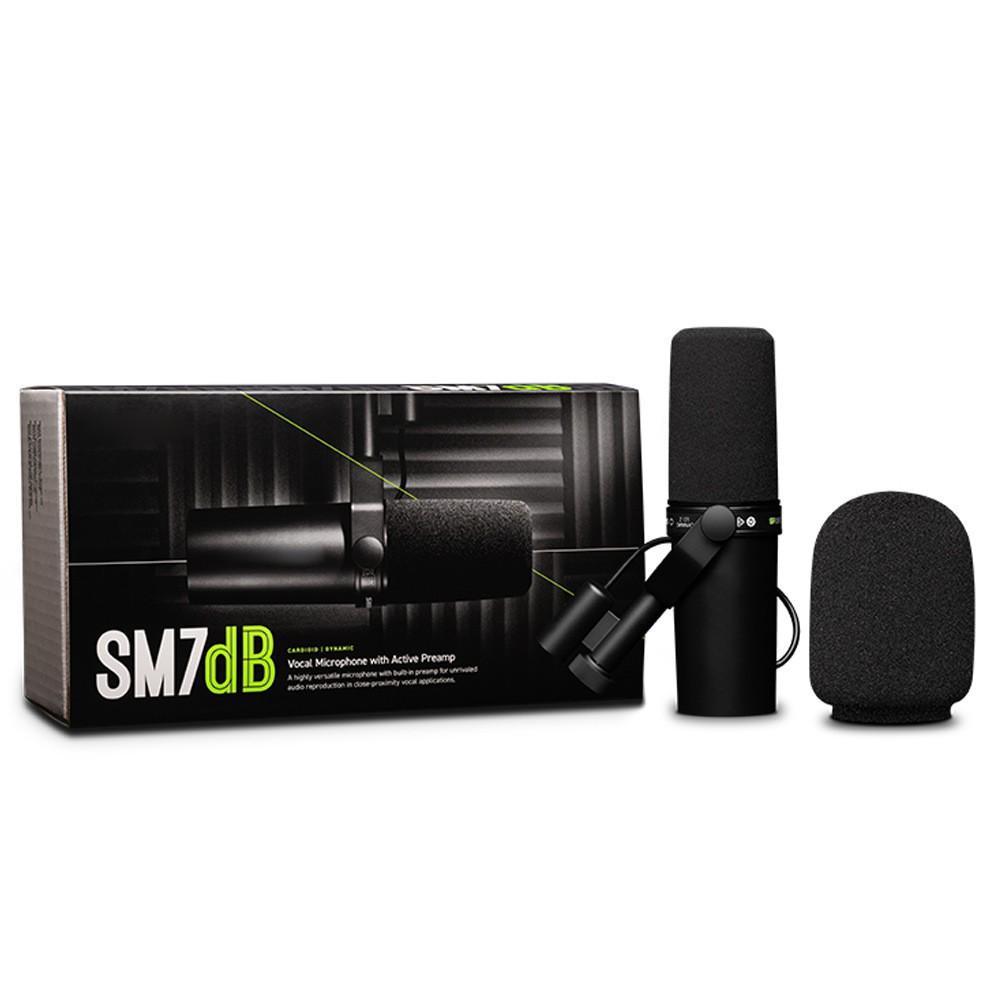 SM7DB Wired Professional Dynamic Microphone for Recording & Live Streaming (Upgraded SM7B Version)