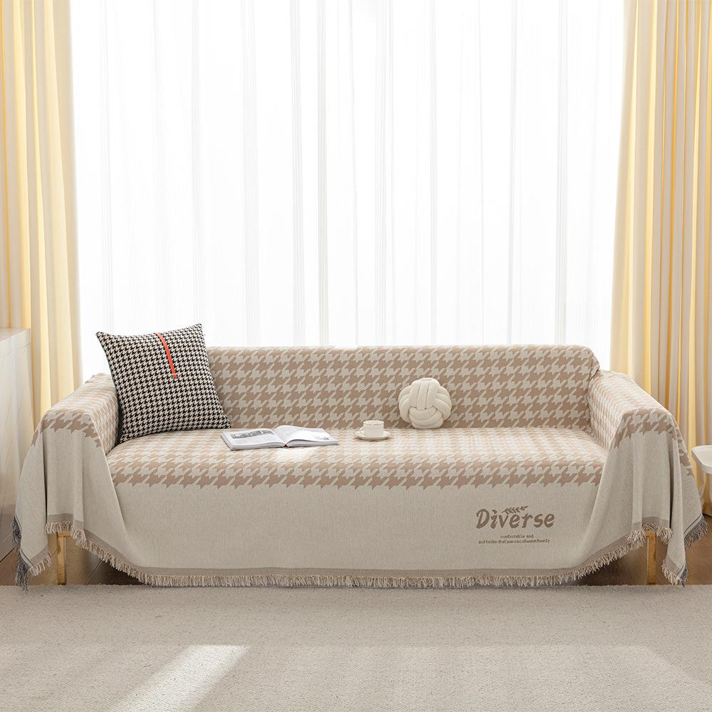 Positioning Flower Sofa Towel, Simple Modern Chenille Sofa Cover, All-season Universal All-purpose Cover, Dust Cover