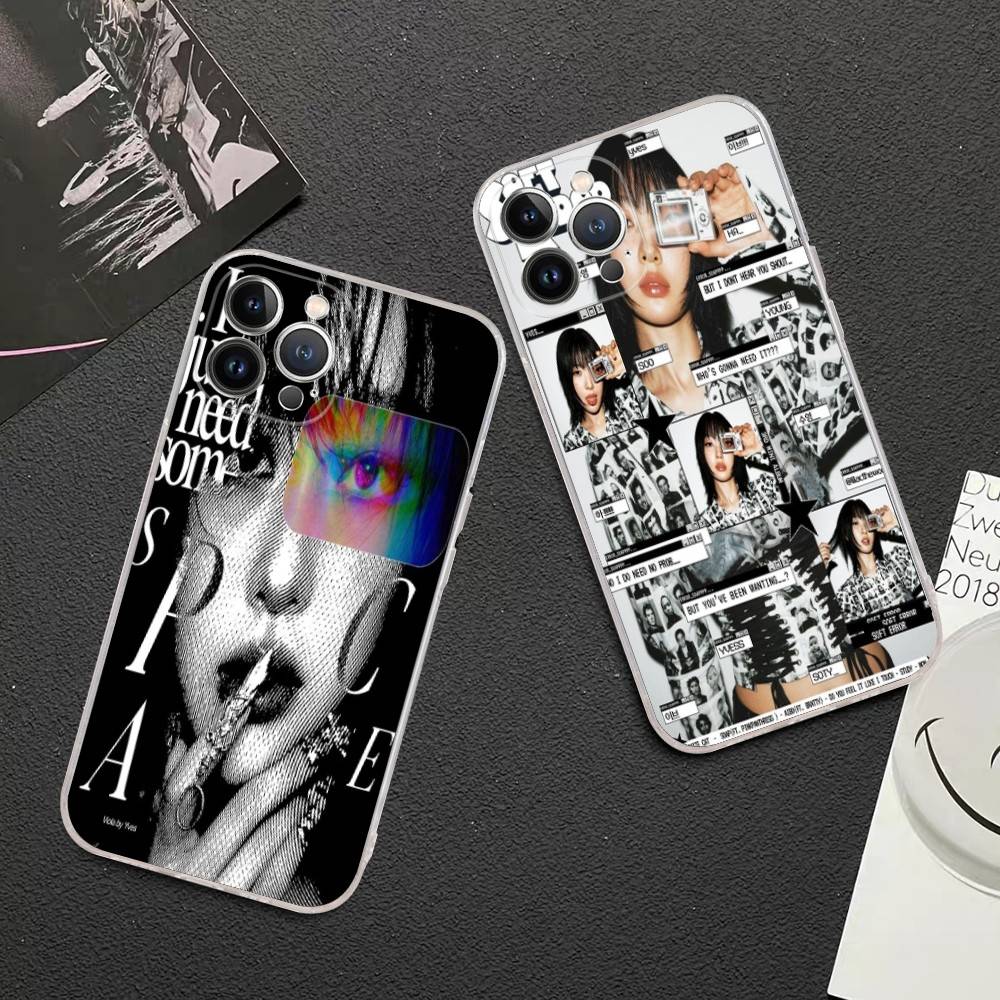 Popular K-pop Group L-Loona Y-Yves For IPhone 11 12 13 14 15 16 17 Pro Max Plus Air Transparent Clear Shockproof Case