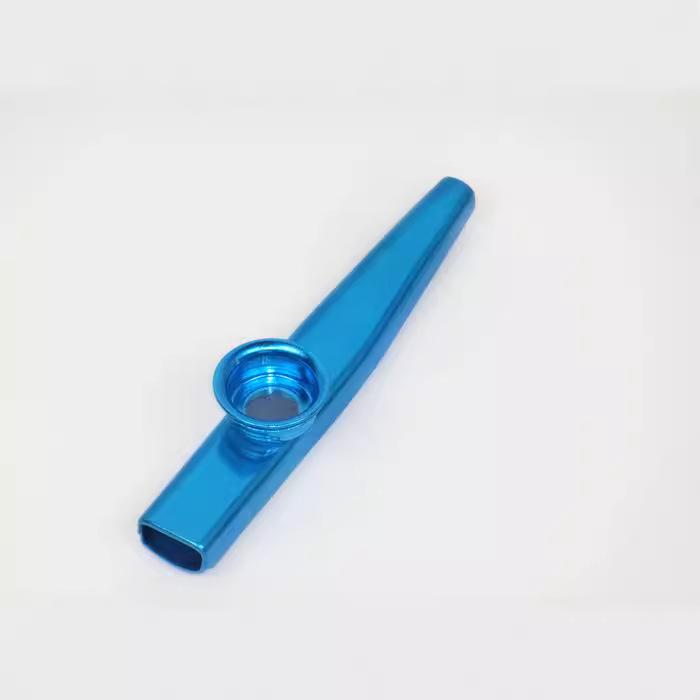 Colored Metal Kazoo for Kids - Children's Percussion & Guitar Accompaniment Flute
