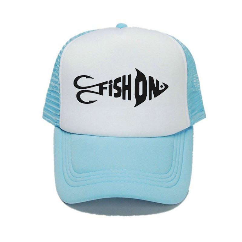 Animal Fish Farm Snapback Trucker Hat Cap Jalan Kuari Fisherman Bone Dad Hats Original Mike Trout Fish Mesh Hunting Hat YY339