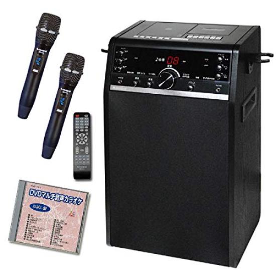 

Mail order heaven limited set ANABAS Authentic DVD home karaoke system 2 wireless microphones + DVD karaoke software included Home karaoke set