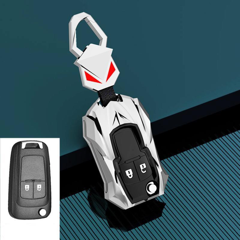 Zinc Alloy Car Remote Key Case Cover For Buick Chevrolet Cruze Aveo Trax Opel Astra Corsa Meriva Zafira Antara J