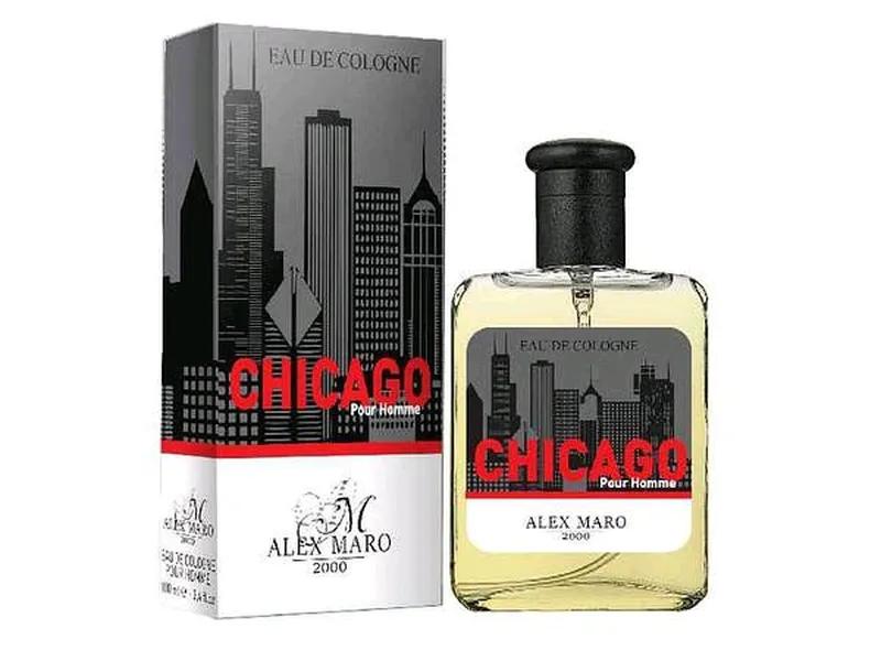 CHICAGO Eau De Cologne Pour Homme Natural Spray 100 Ml 3.4 FL.OZ.