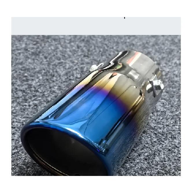 Car Exhaust Muffler Tail Pipe For Mazda 3 Qashqai Renault Clio 5 2019-2022 Stainless Steel Car Tailpipe Decor Accessories