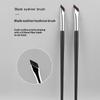 Precision Lining Blade Eyeliner Brush Thin Fine Angled Flat Eyebrow Brush for Sharp Eyeliner Undereye Detail Brow Filling Makeup