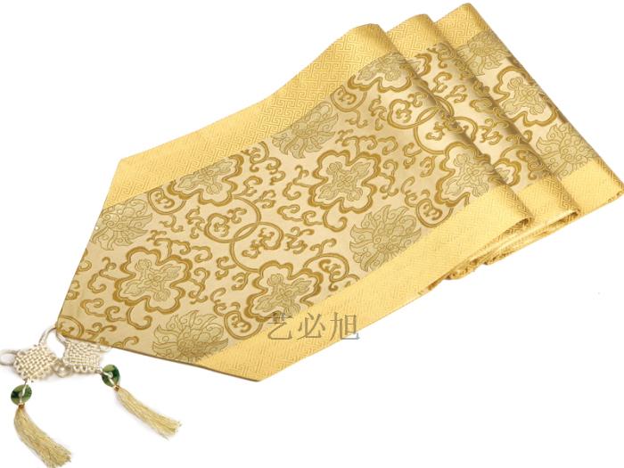Chinese Style Rural Fashion Table Flag Modern Minimalist Brocade Dining Table Cloth Multi Color Tea Table Cloth Art Table Flag