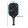 Pickleball Racket Carbon Fiber Federation Approved Paddle with Wrapped