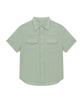 AAKAM Patterned Western Half Shirts (Green)