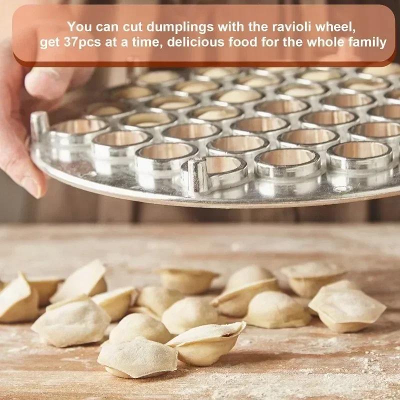 2025 New Italian Dumpling Mold 12 Hole Dumpling Mold Aluminum Alloy Dumpling Grinding Tool Kitchen Small Tool