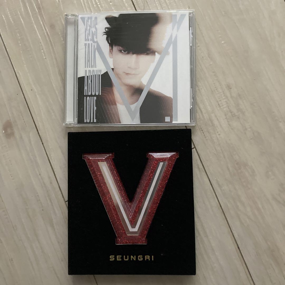 

[USED] SEUNGRI CD ALBUM 2-disc set BIGBANG Seungri V.I
