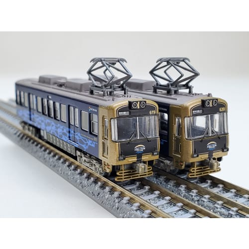 Railway Collection Tetsuro Keihan Electric Railway Otsu Line 600 Series 4th Edition, Mount Hiei and Lake Biwa, Corridor of Mountains, Water, and Light
