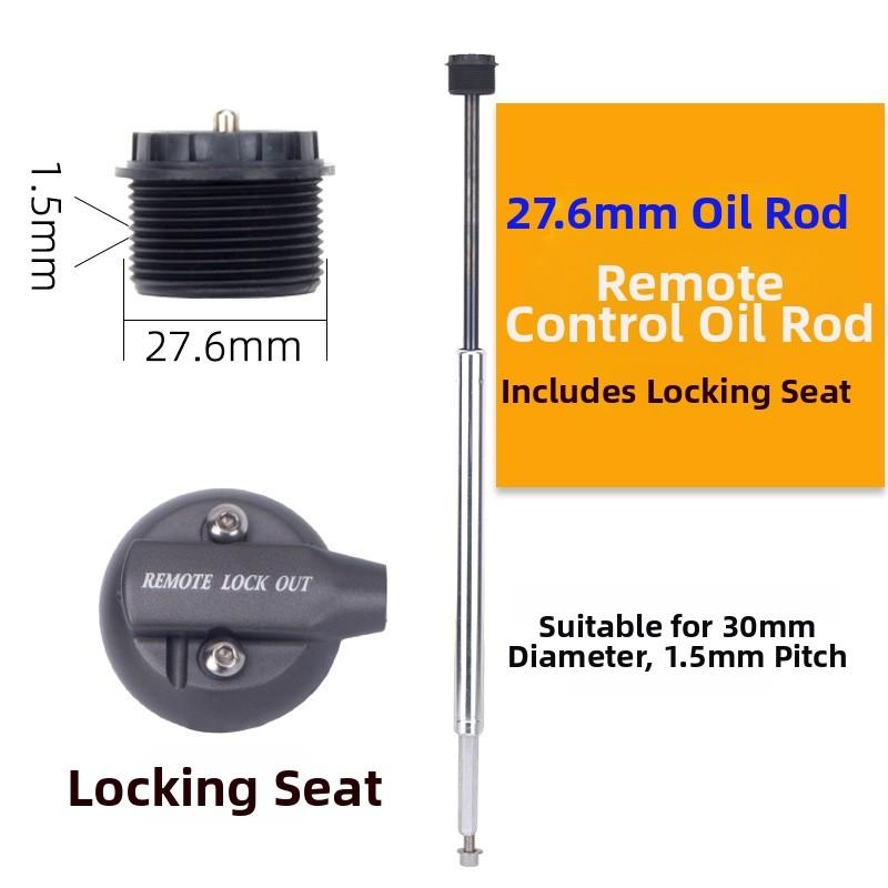 Bike Fork Remote Lockout Switch Aluminum Alloy Shoulder/Wired Control Cable Remote With Inner Wire Mountain Bike Repair Part