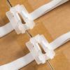 White Packing Strap Buckle 60x25 Mm Belt Buckle Plastic Packing Buckle  Clothing Accessories