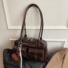 Korean Version Multi Pocket Retro Underarm Bag, New Trendy and High-end Feel, Hand-held Pillow Bag, Versatile Shoulder Bag