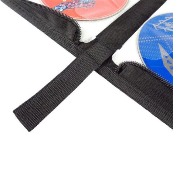 80 Miejscowy Uchwyt na Płyty DVD CD Album Etui do Przechowywania Pusta Składana Torba Transportowa Organizer