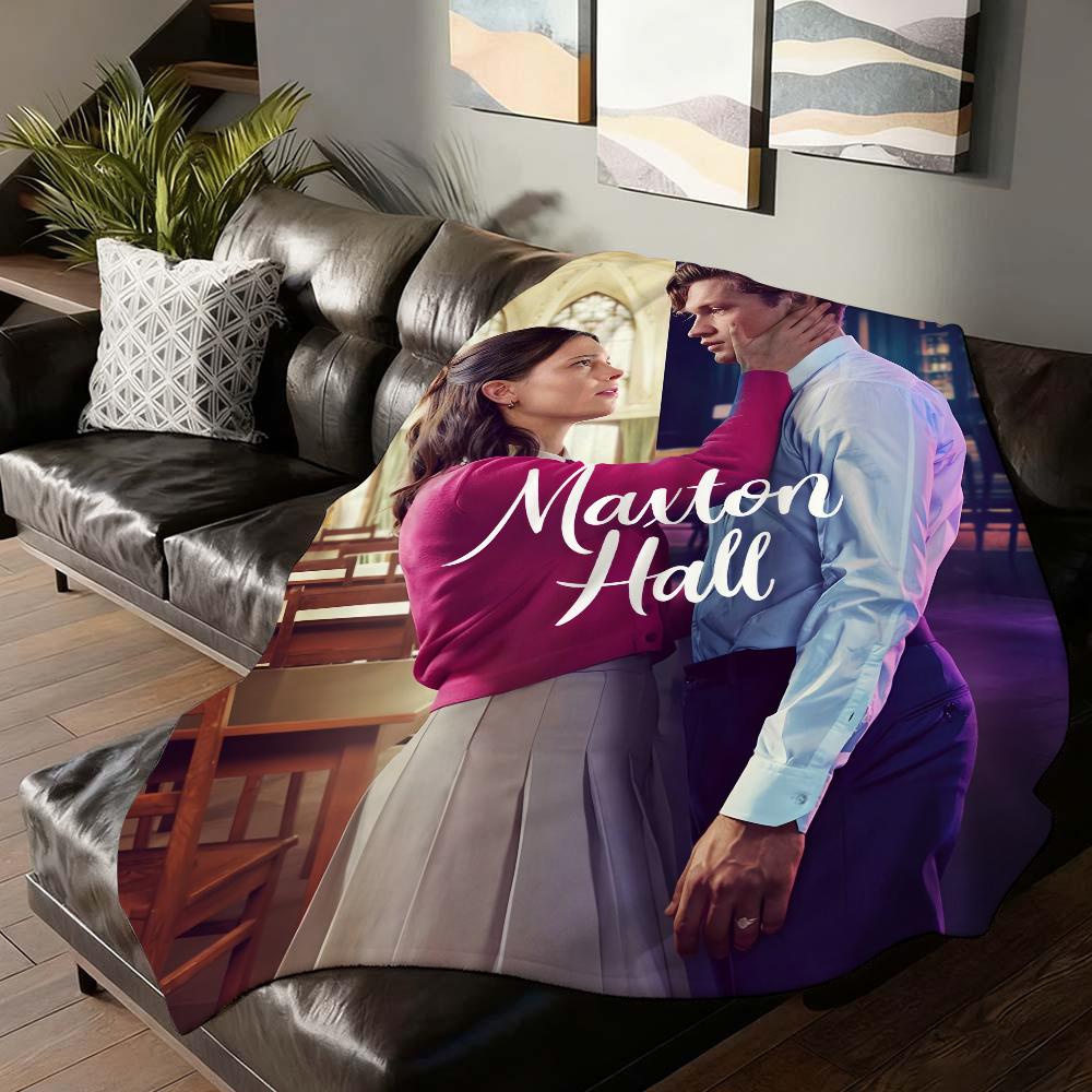 TV Maxton hall season 2 Blanket Soft and Skin Friendly For Couch Bed Napping Bedspread All Seasons Comforter 75cmx90cm
