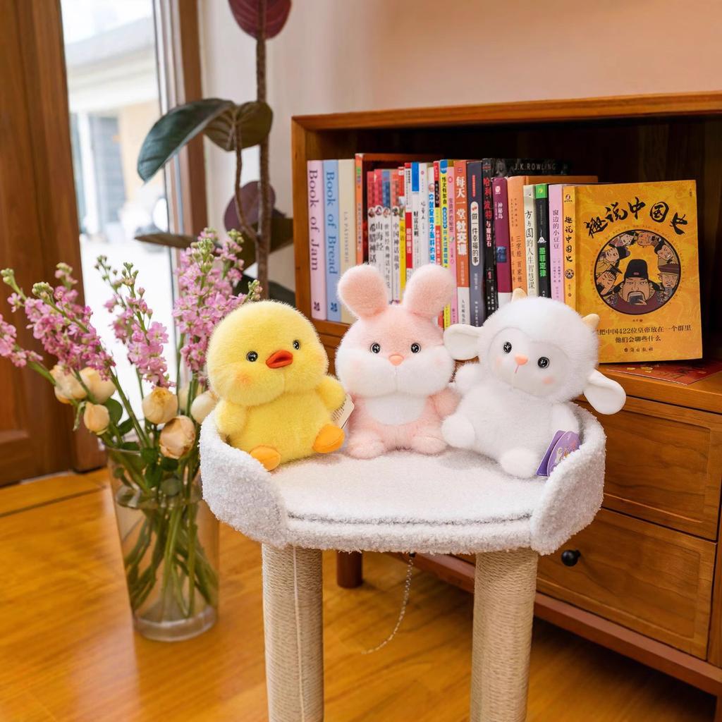 New Small Animal Plush Toy Cute Lamb Sloth Plush Doll Rabbit Doll Office Table Companion