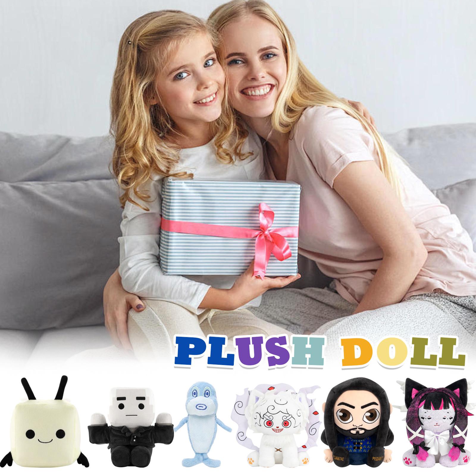 

Плюшевая кукла, игрушка в подарок, мультяшный стиль, детская тряпичная кукла, детская подарочная подушка One Size