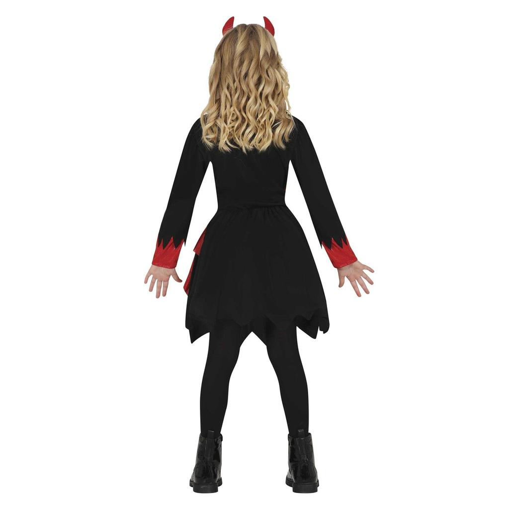 Fiestas Guirca Girls Devil Costume Set