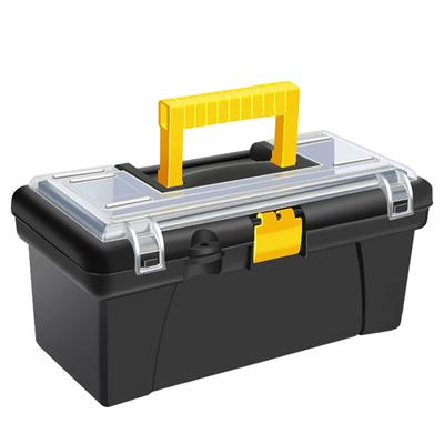 12-inch Hardware Tool Box Multifuntion Plastic Storage Tool Box Carpenter Electrician Repair Hardware Organizer Suitcase