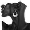 New 925 Sterling Silver Carved butterfly flower Earrings Women Fashion Jewelry Christmas Gifts Wedding fancy earrings 4