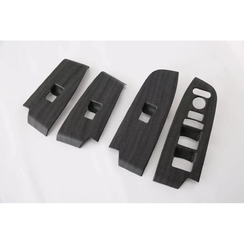 For Honda Vezel HR-V HRV    Inner Window Lift Switch Button Frame Covers Trims Pedal Sticker Car Styling Accessories