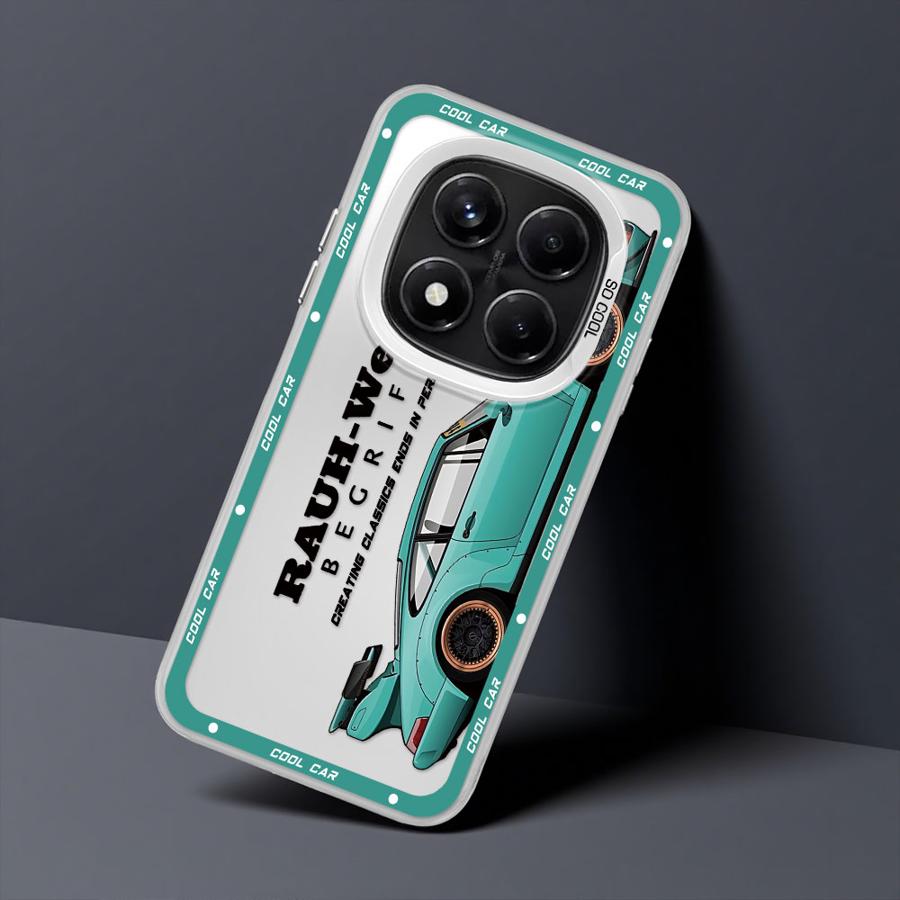 Case for Xiaomi Redmi Note 10 11 Pro 11s 10s 12 13 14 Pro Plus Soft Shell Japanese JDM Drift Car
