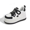 thick-soled little white shoes for women's 2025 spring new muffin versatile explosive casual board shoes small inner height increase women's shoes