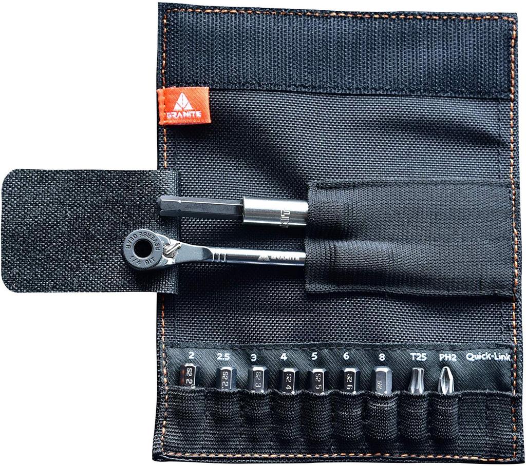 Granite Rocknroll Rocknroll Mini Ratchet Wrench Tool Set - 9
