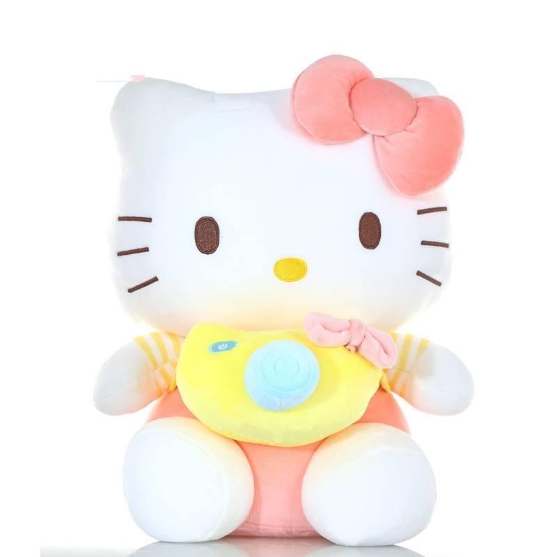 Adorable Hello Kitty Plush Toy For Girls Featuring Cute Cat Design And Soft Pp Cotton Filling