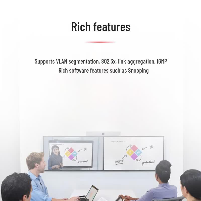 H3C S1850V3 Series 8-Port Managed Network Switch